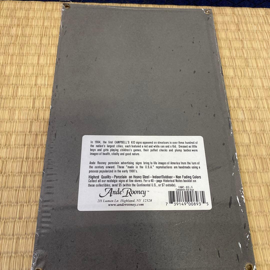Campbell ブリキ看板、ポスター