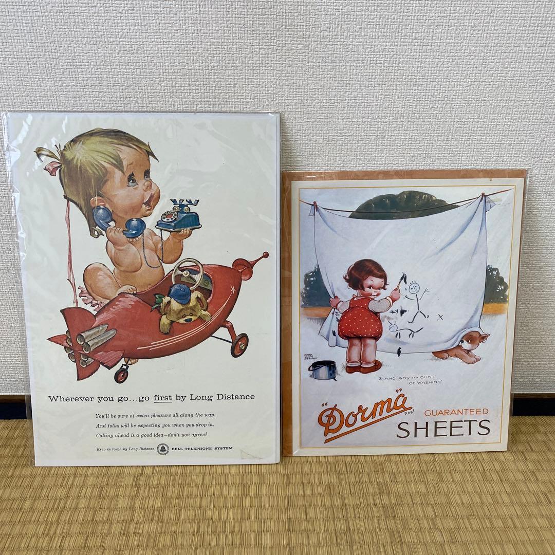 Campbell ブリキ看板、ポスター