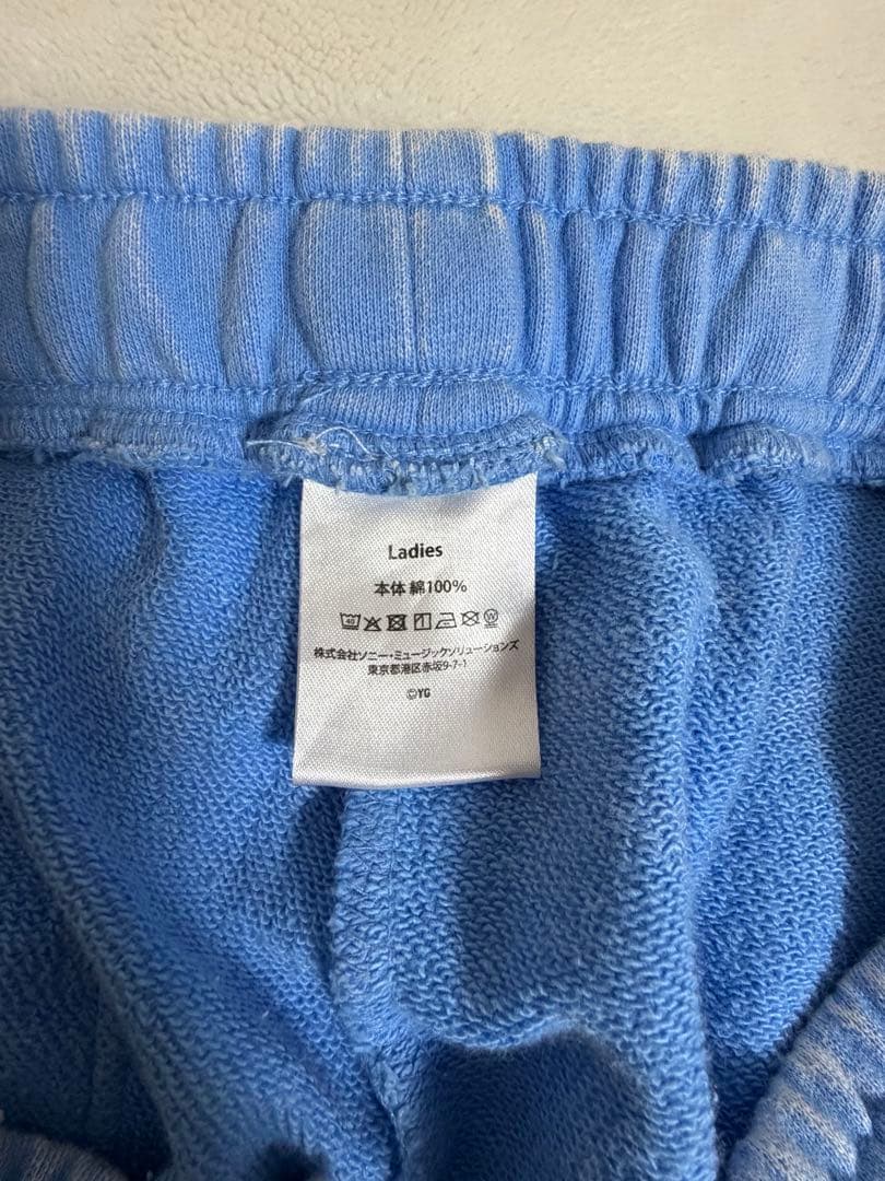 BABYMONSTER ジップフーディー Blue Short スウェットパンツ