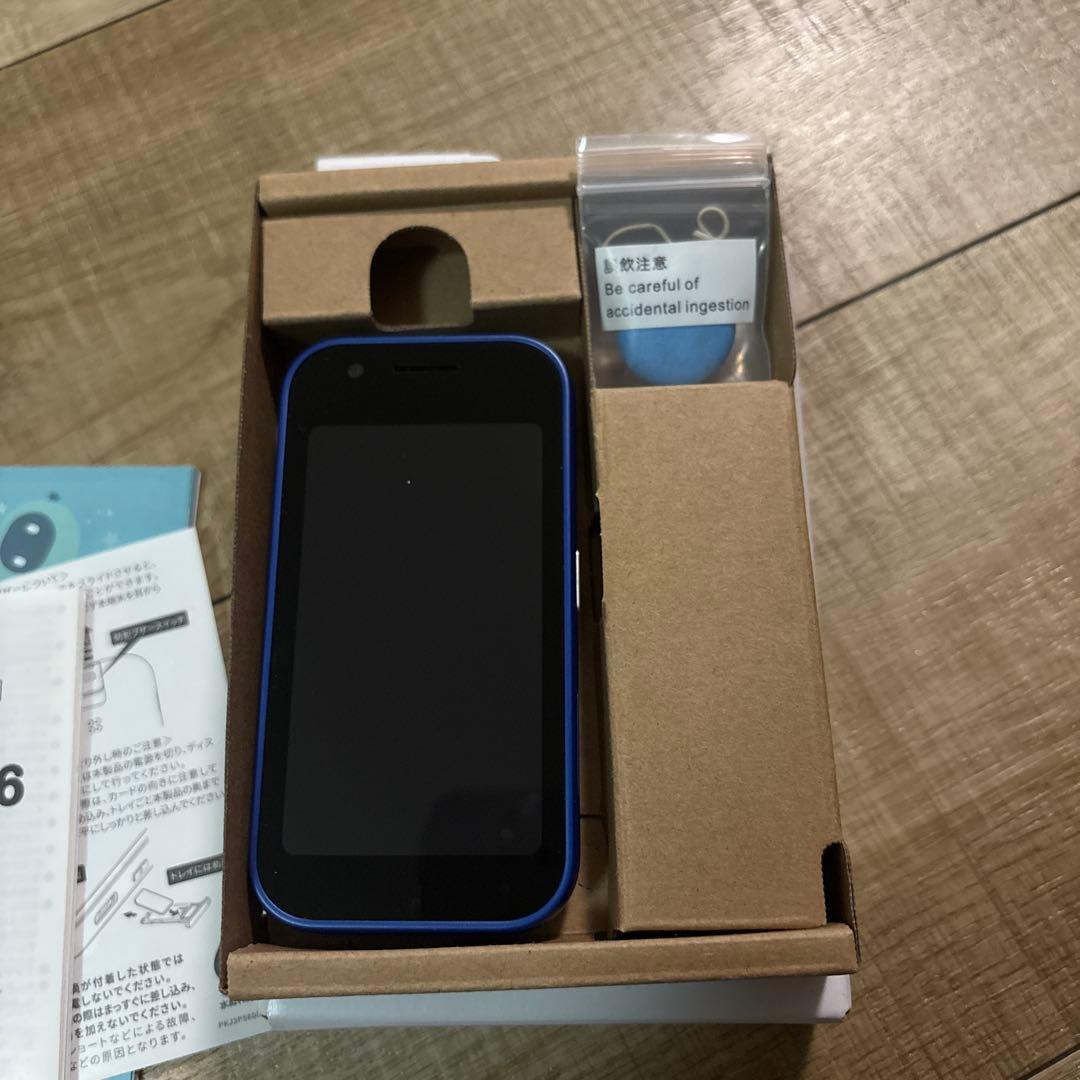 au mamorino6 青 本体 取扱説明書付き