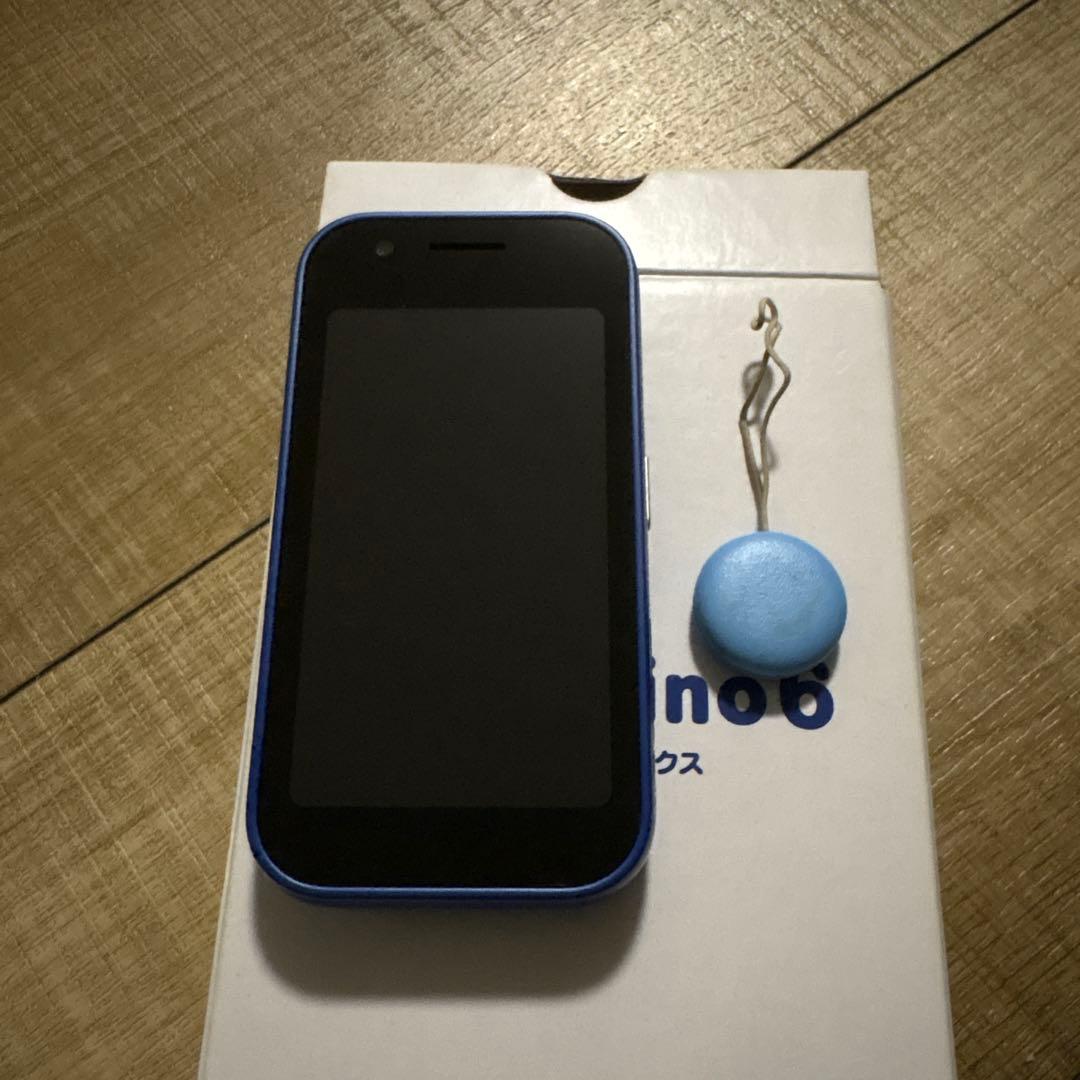 au mamorino6 青 本体 取扱説明書付き
