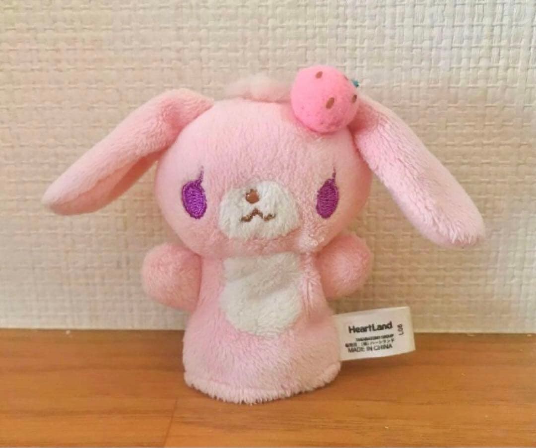 サンリオ ＊ シュガーバニーズ ミニ マスコット 指パペット キーホルダー