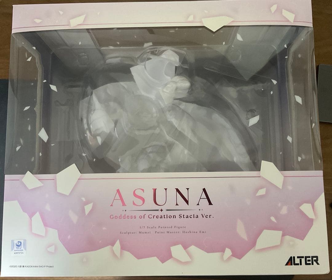 【開封品】ソードアート・オンライン アスナ 創世神ステイシアVer. フィギュア