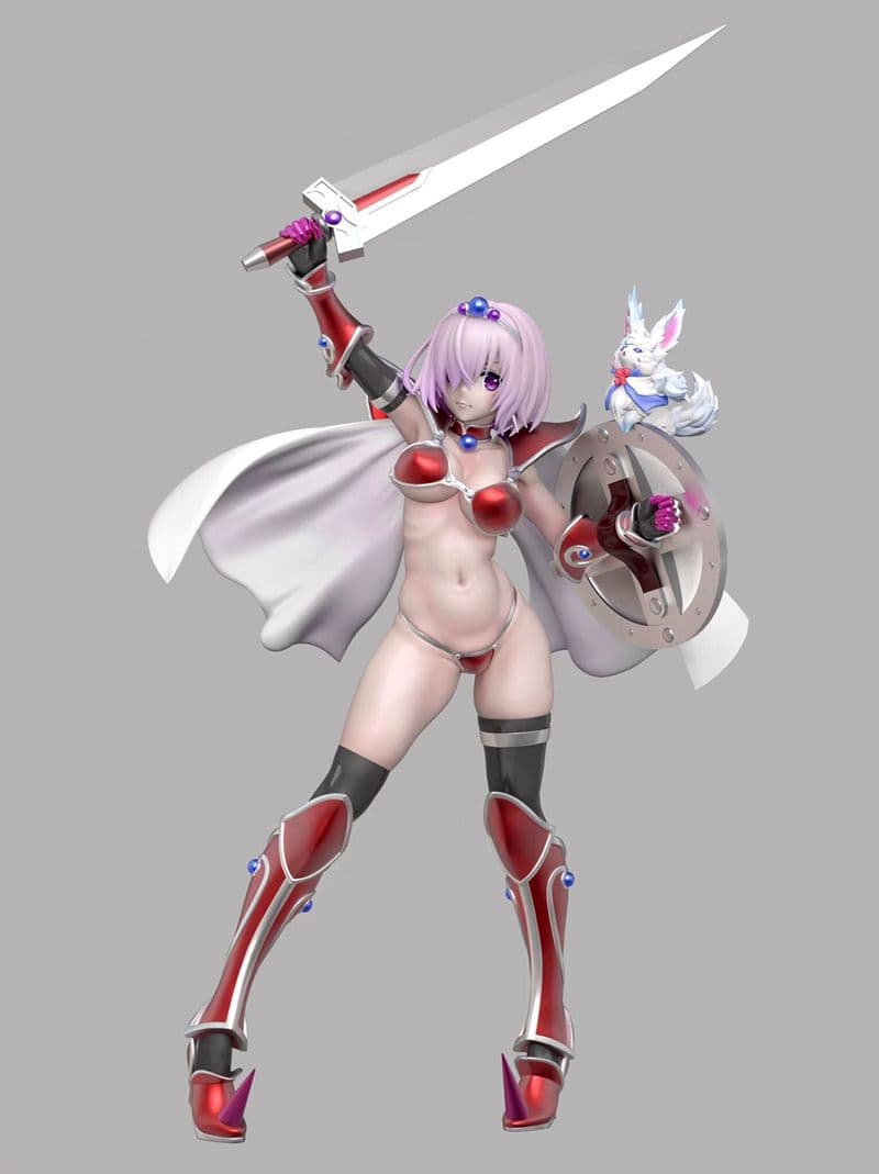 グリズリーパンダ　ガレージキット　ガレキ　未塗装未組立　1/7 　フェイト