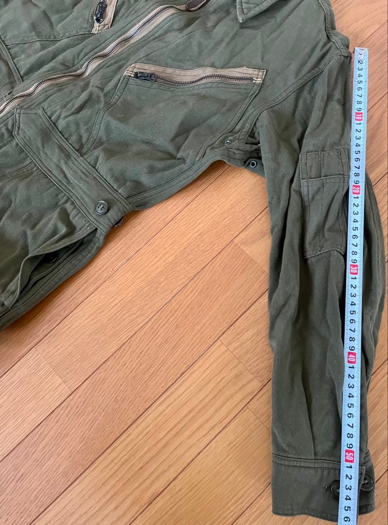 40's U.S.陸軍航空隊 L-1 フライトスーツ ギャバジン生地 サイズMR