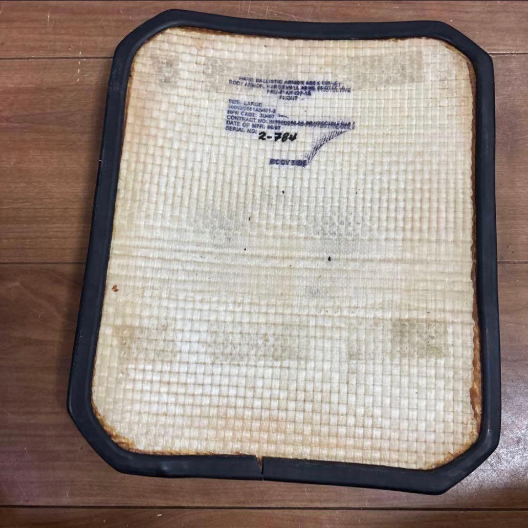 米軍　実物　PRU－60Ａ HARD BALLISTIC ARMOUR プレート