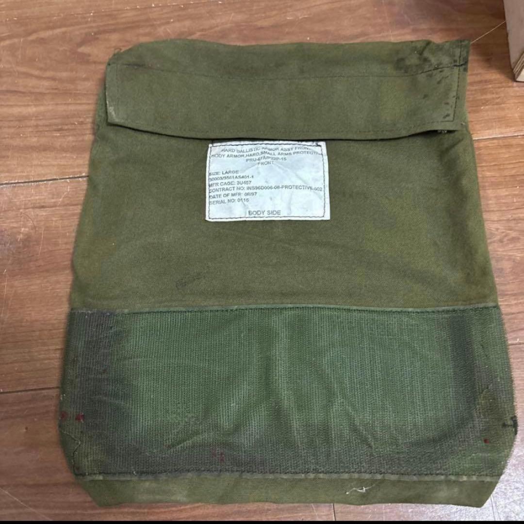 米軍　実物　PRU－60Ａ HARD BALLISTIC ARMOUR プレート