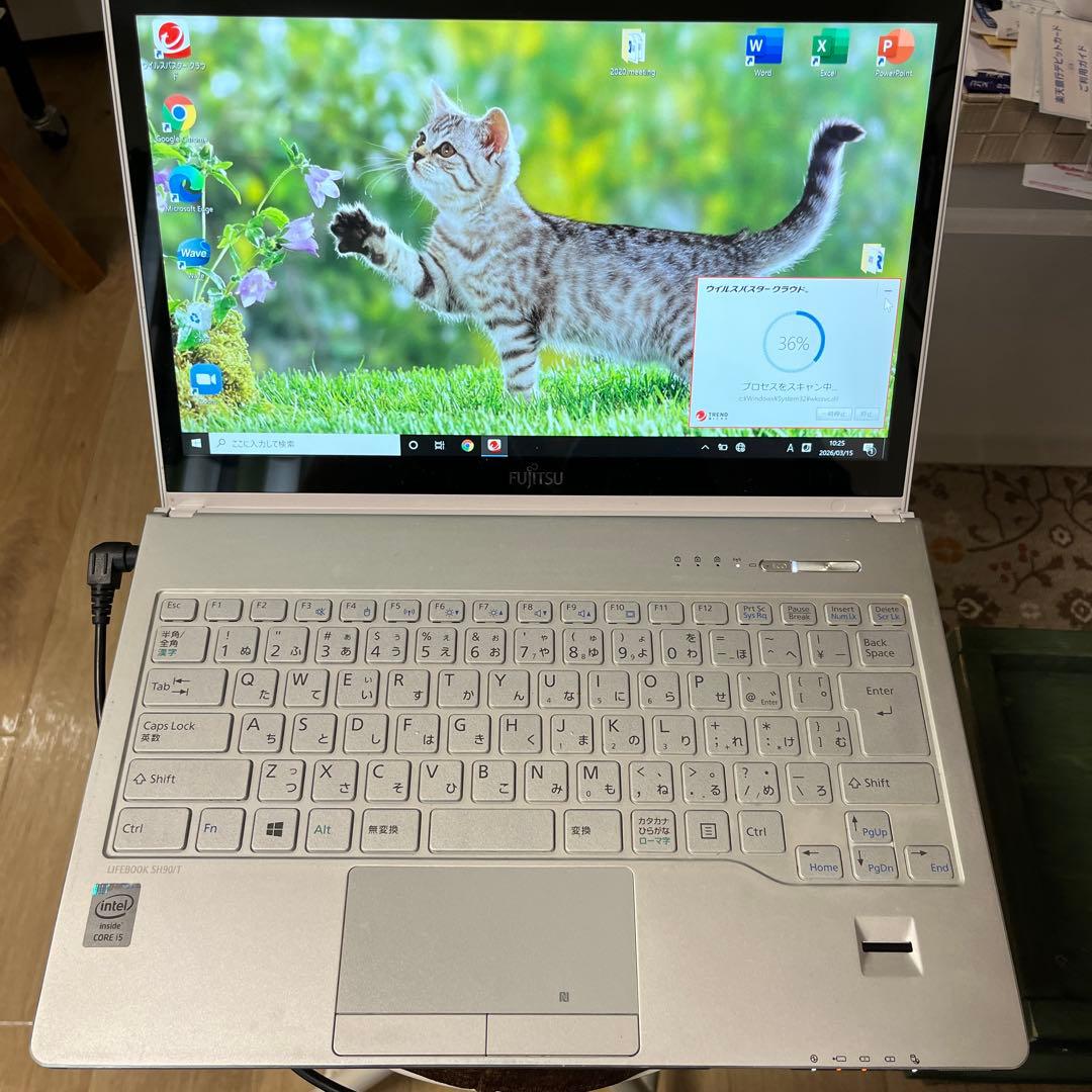 LIFEBOOK SH90/T Core i5 SSD256GB タッチパネル