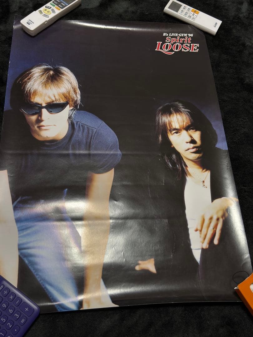 レア！B'z LOOSE 告知ポスター　2種 稲葉浩志　松本孝弘