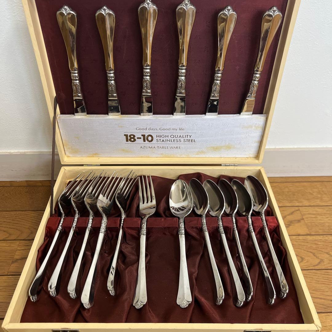 アズマテーブルウェア　18-10 ステンレススチール カトラリーセット