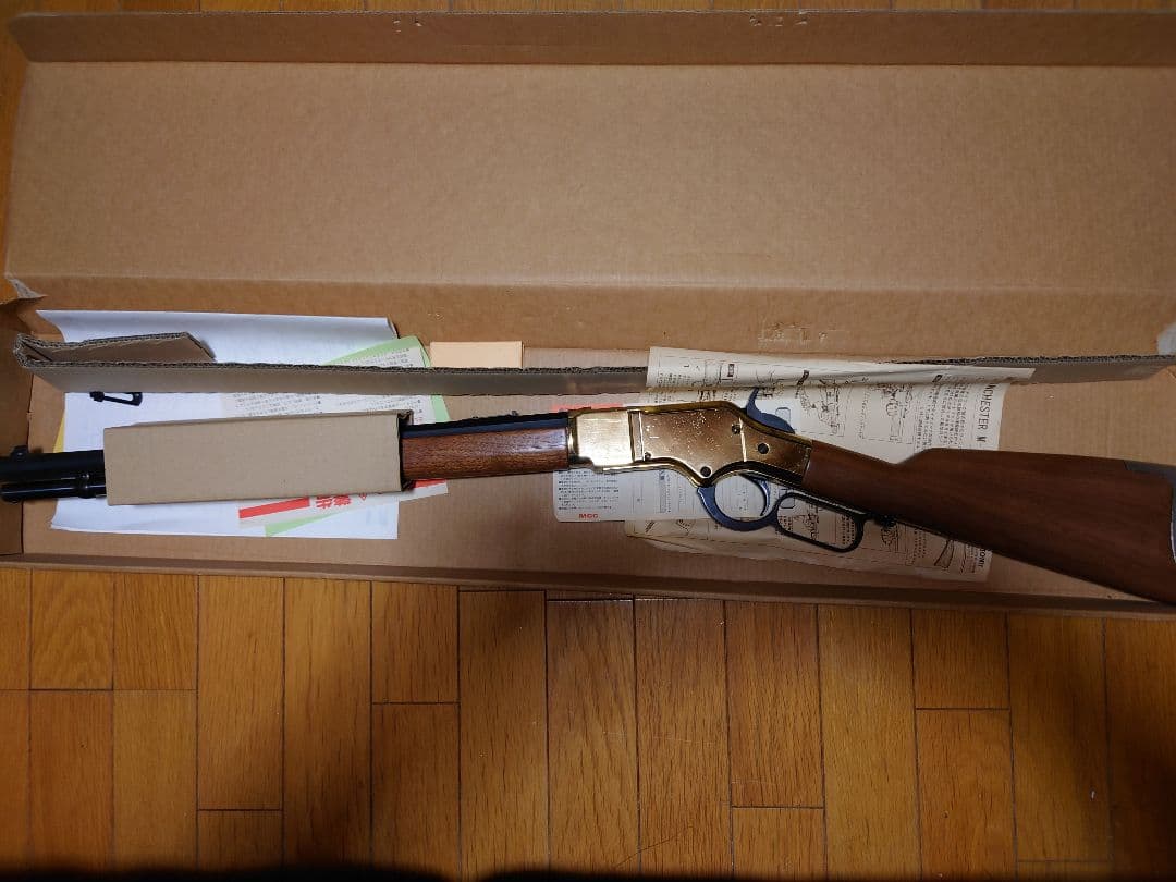 モデルガン　ウィンチェスターm73　イエローボーイ　mgc