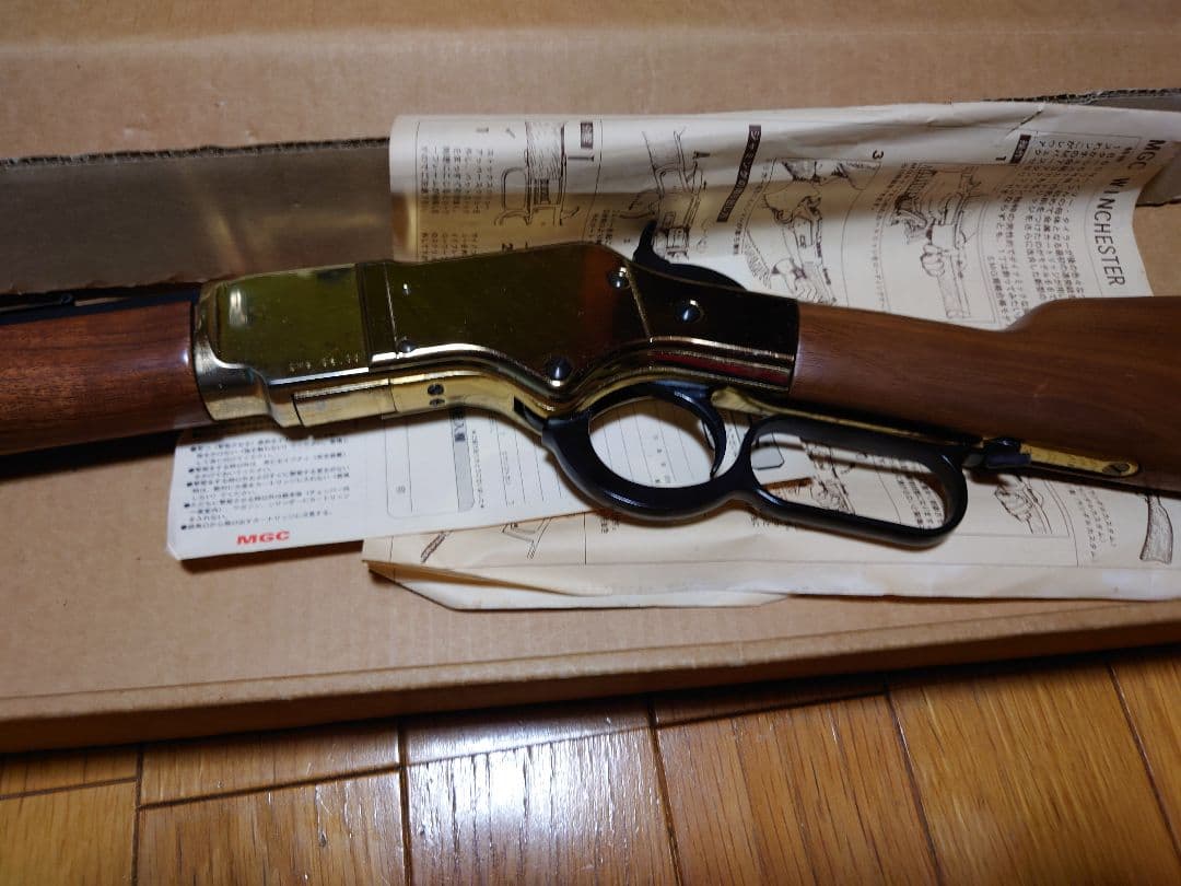モデルガン　ウィンチェスターm73　イエローボーイ　mgc
