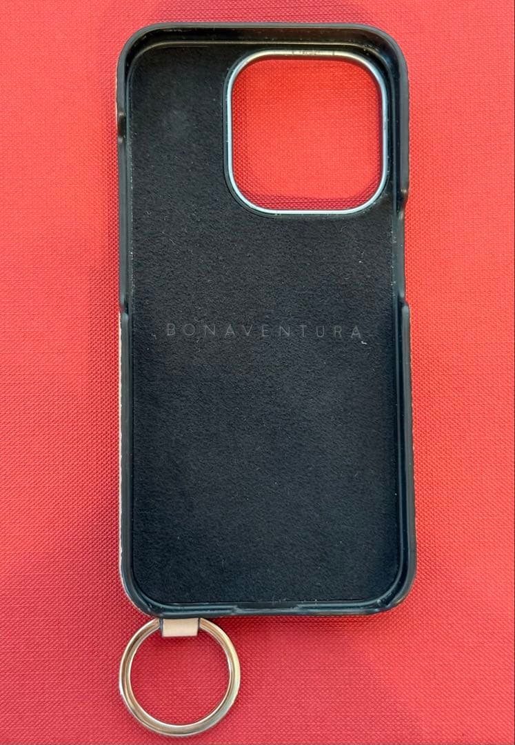 ★BONAVENTURA★ ハンドル付きカバーケース iPhone15Pro用