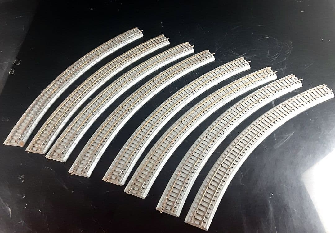 f174 鉄道模型 電気式 Ｎゲージ 木製レール付 電車 模型