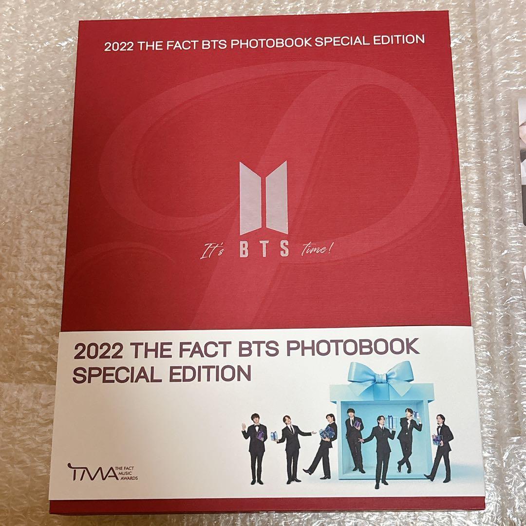 2022 THE FACT BTS PHOTOBOOK V テテトレカ 写真集