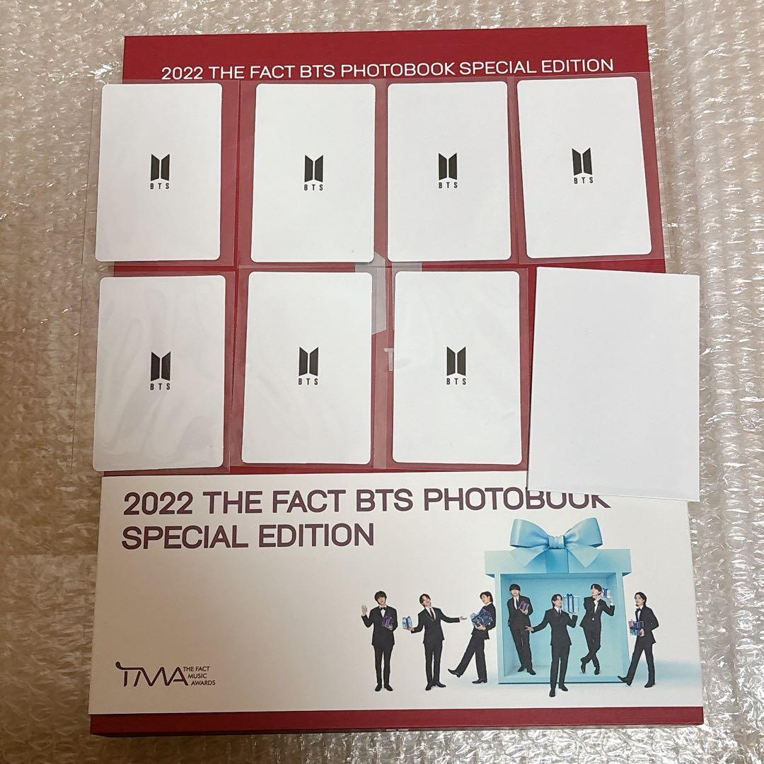 2022 THE FACT BTS PHOTOBOOK V テテトレカ 写真集