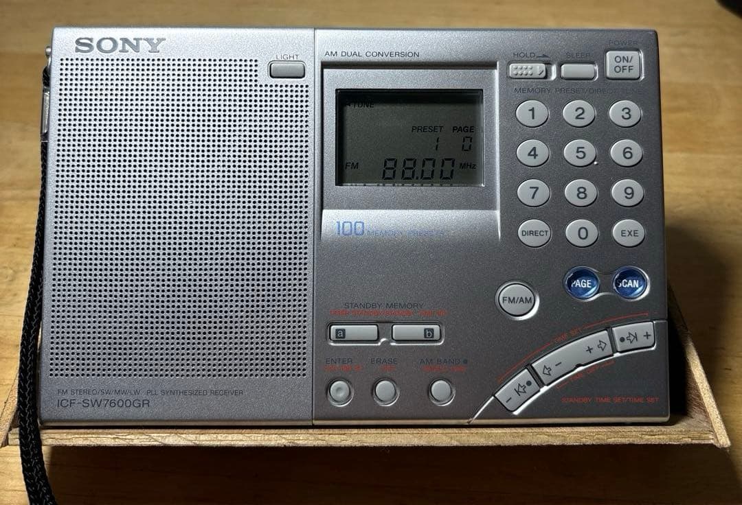 SONY ICF-SW 7600GR《並行輸入品》 外箱無し