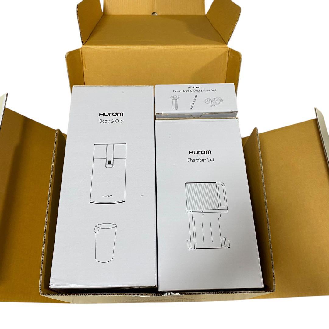 【良品】ヒューロム　スロージューサー H400