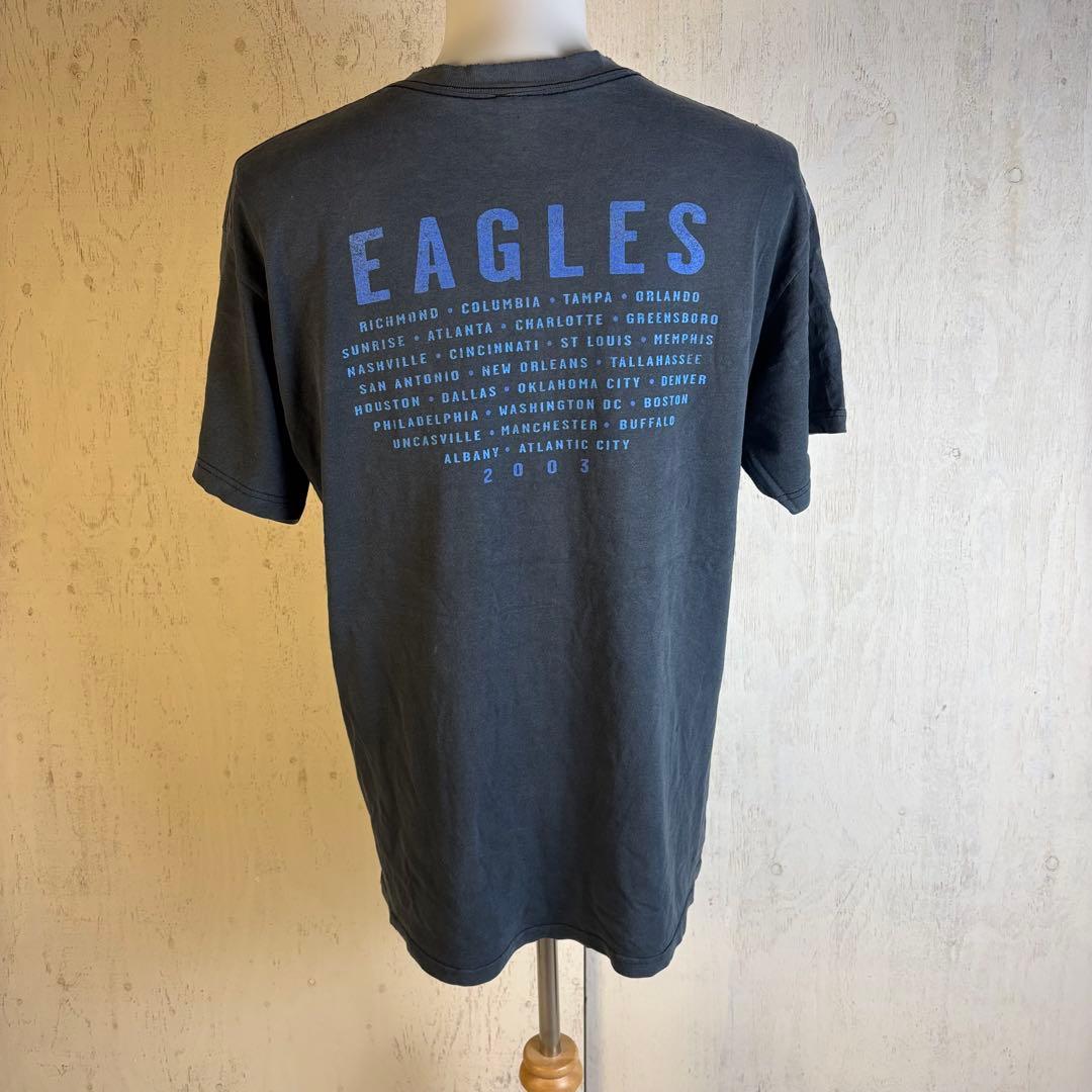 EAGLES 2003年ツアーT グットフェード　ホテルカルフォルニア　ブラック