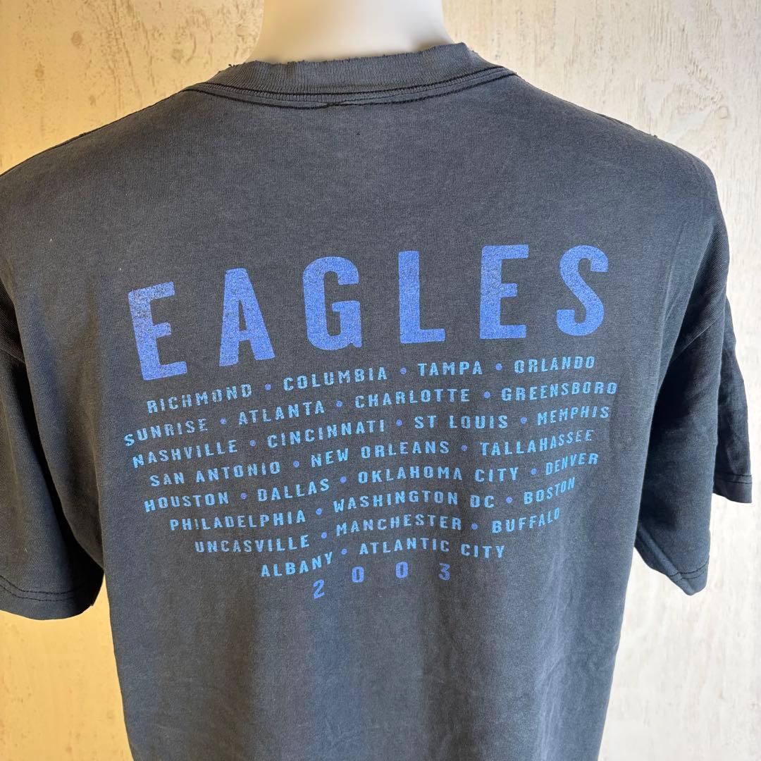 EAGLES 2003年ツアーT グットフェード　ホテルカルフォルニア　ブラック