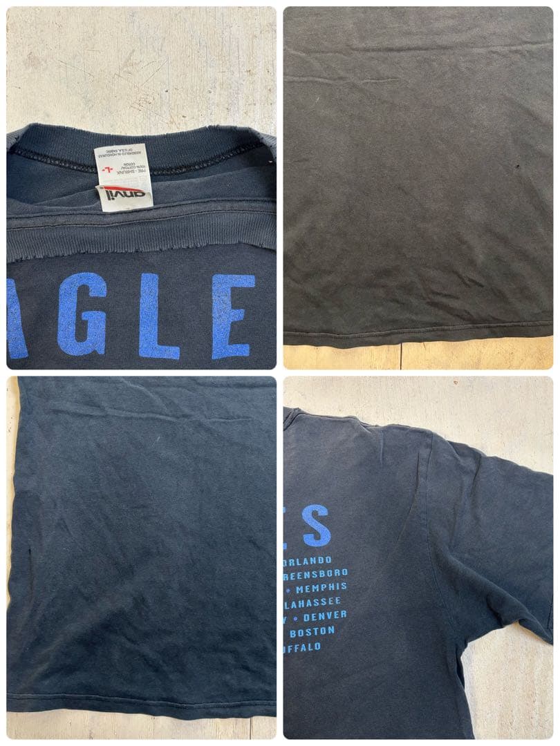 EAGLES 2003年ツアーT グットフェード　ホテルカルフォルニア　ブラック