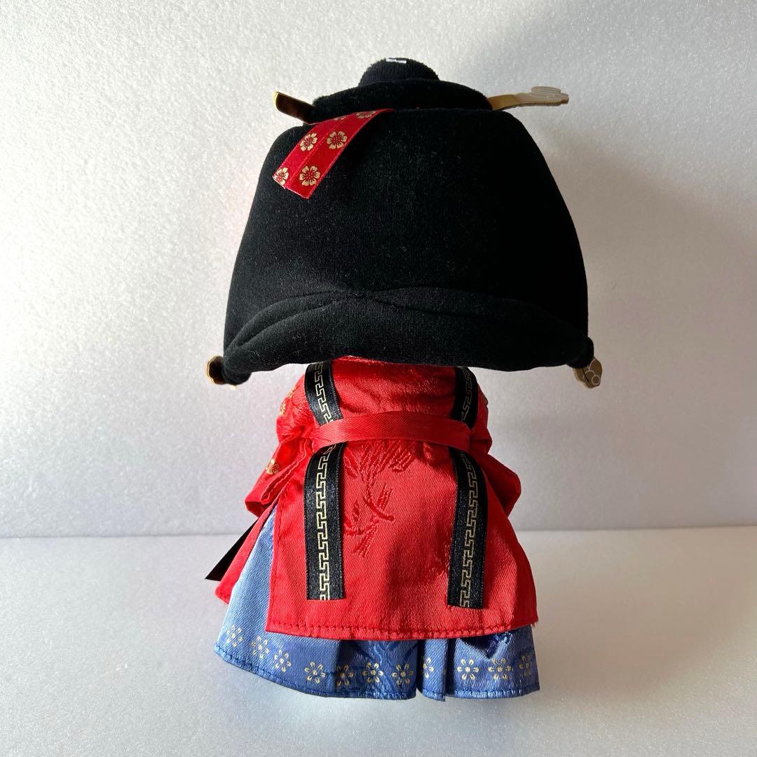 【美品】ハローキティ 韓服 ぬいぐるみ 王妃 韓国限定　サンリオ　当時物