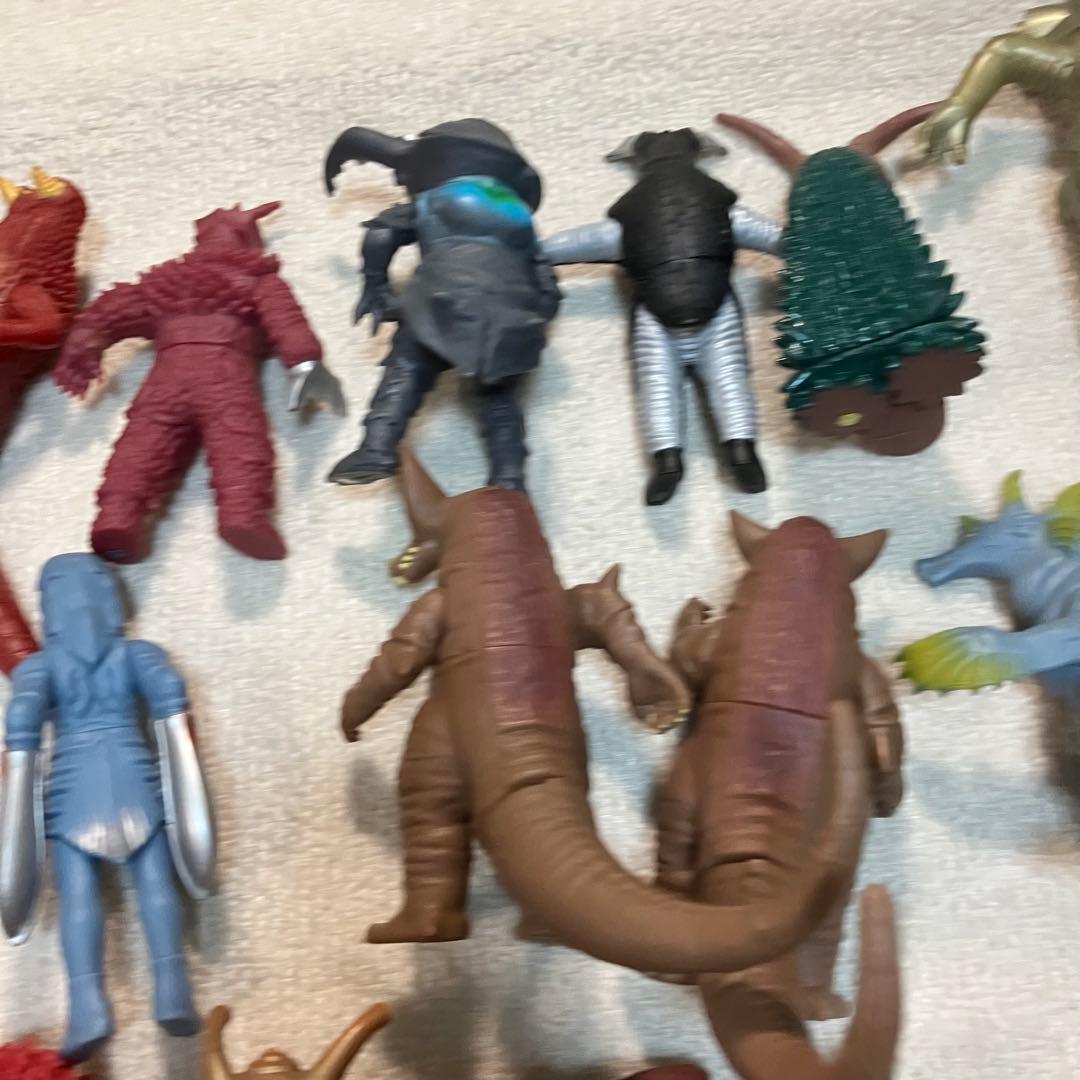 【まとめ売り】ウルトラマン怪獣超獣ソフビ22体　平成後半　おもちゃ玩具円谷英二