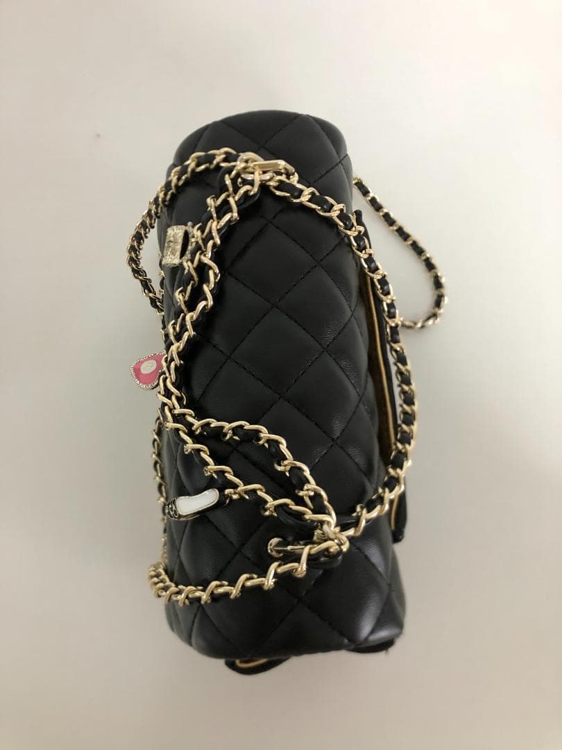 VIPただ　バッグゴールドロゴ　ショルダーバッグ　超美品　レザー　ハート　未使用