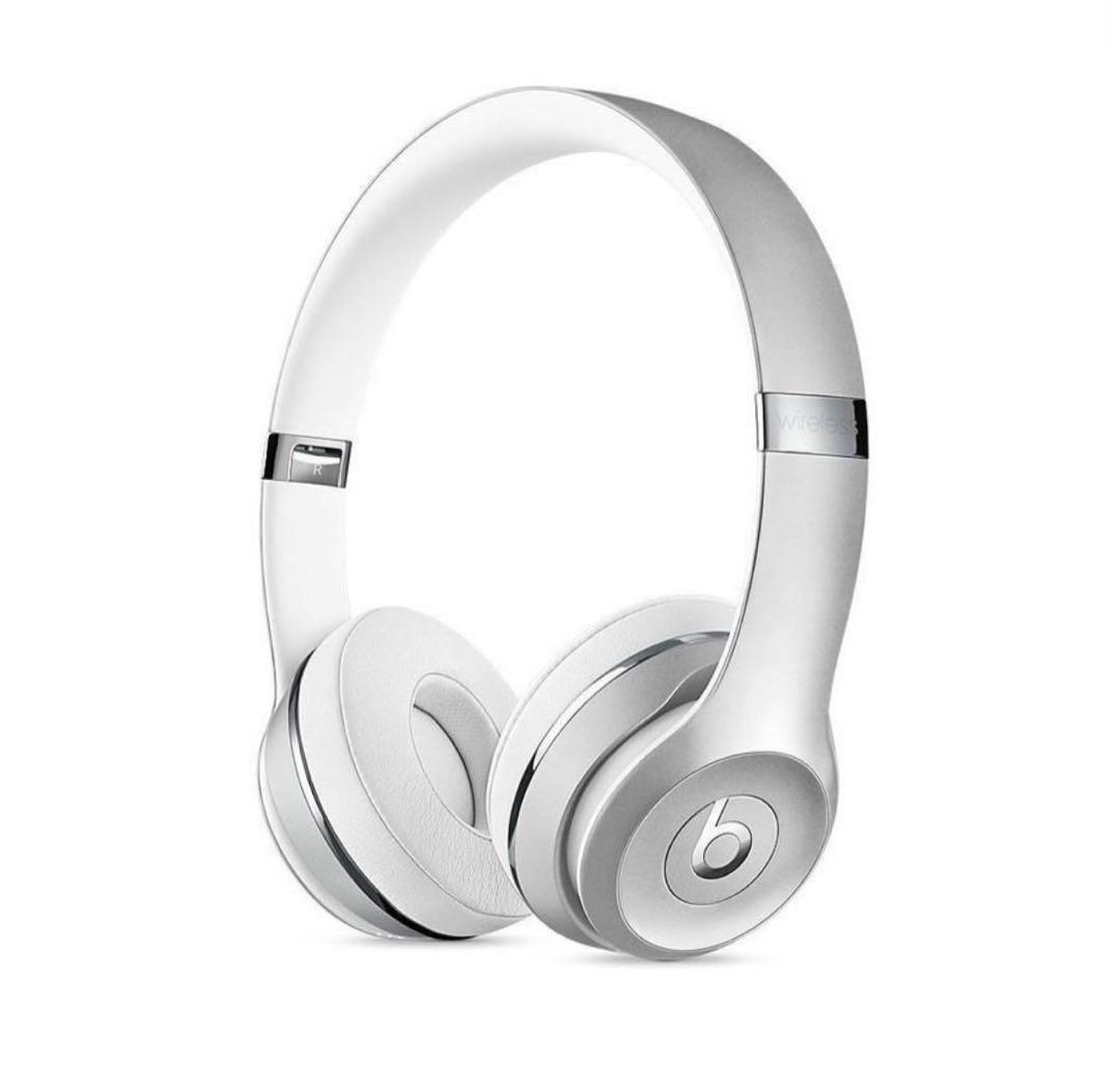 【美品】【Beats Solo3 Wireless 】ヘッドフォン シルバー