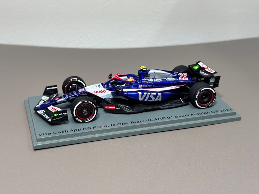 Spark 角田裕毅 2024 VCARB 1/43 サウジアラビアGP