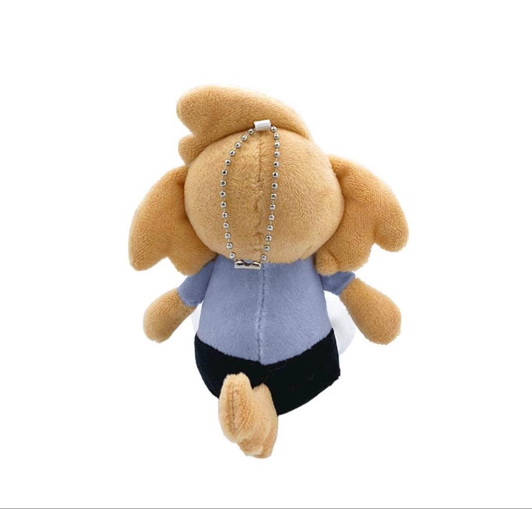 優里　ぬいぐるみ　キーホルダー YUURI Dog Plush Toy
