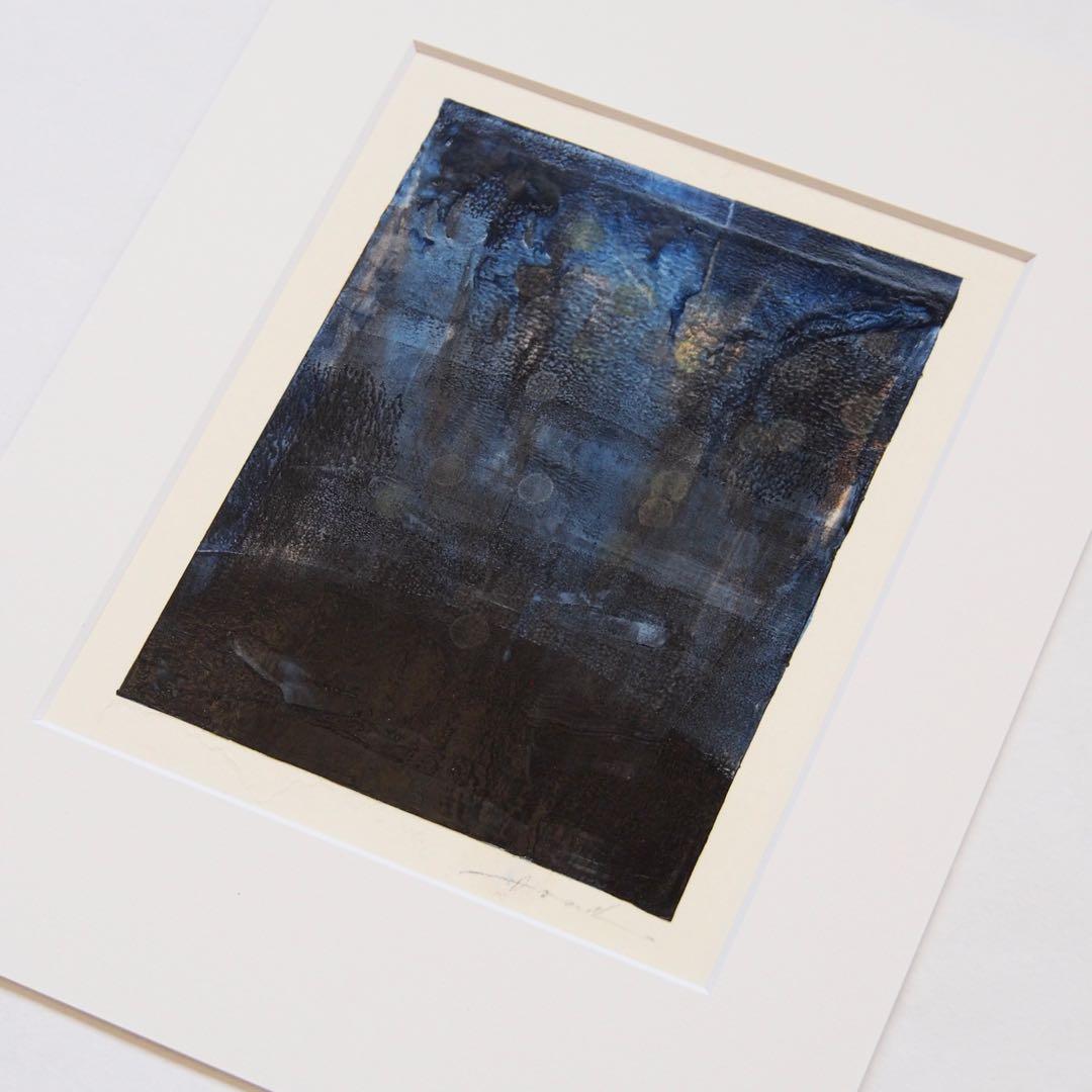 抽象画 アクリル オリジナル 作品 マット付き 絵画 現代アート モダンアート