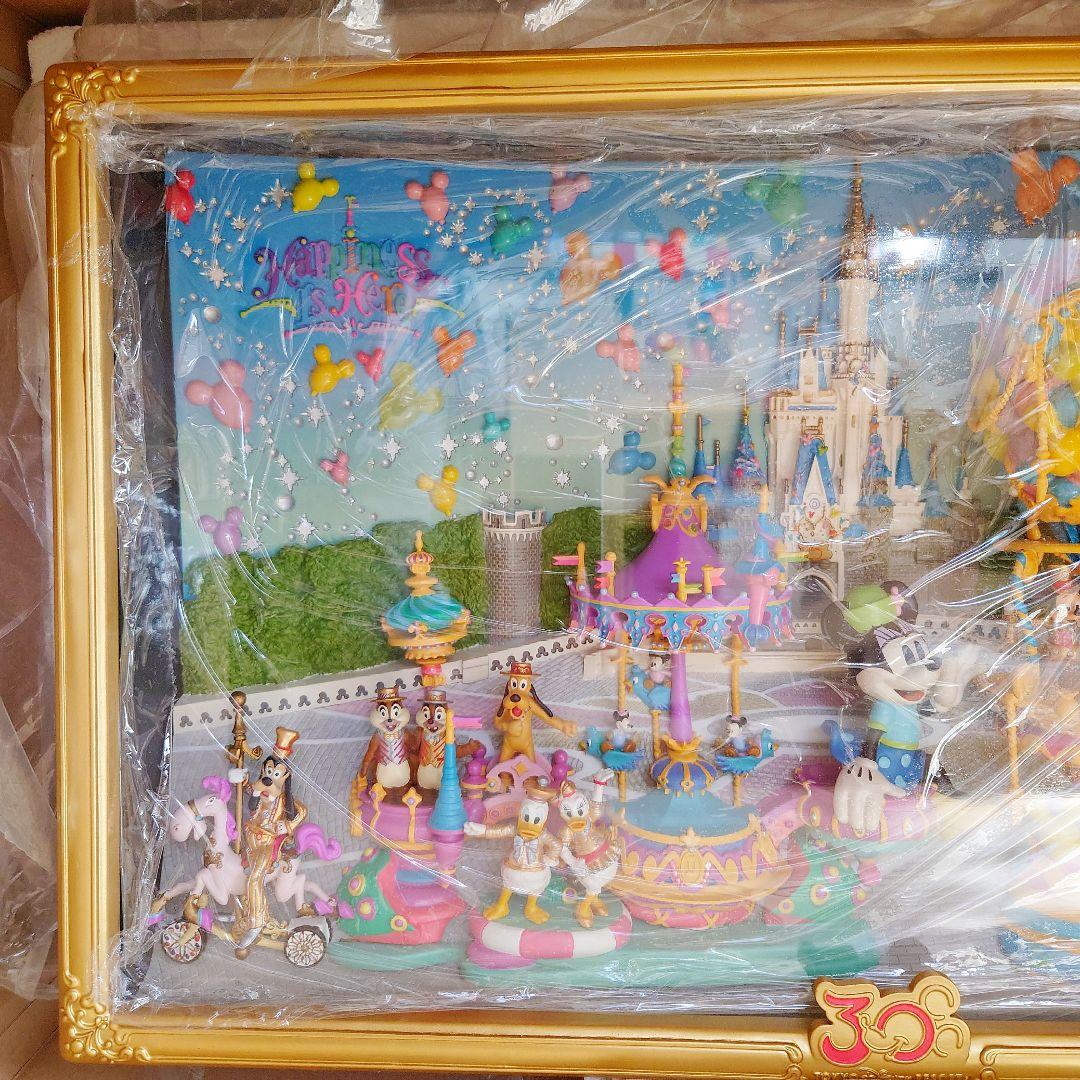 未使用 レア 限定 TDL ディズニーランド 30周年 フィギュア ディスプレー