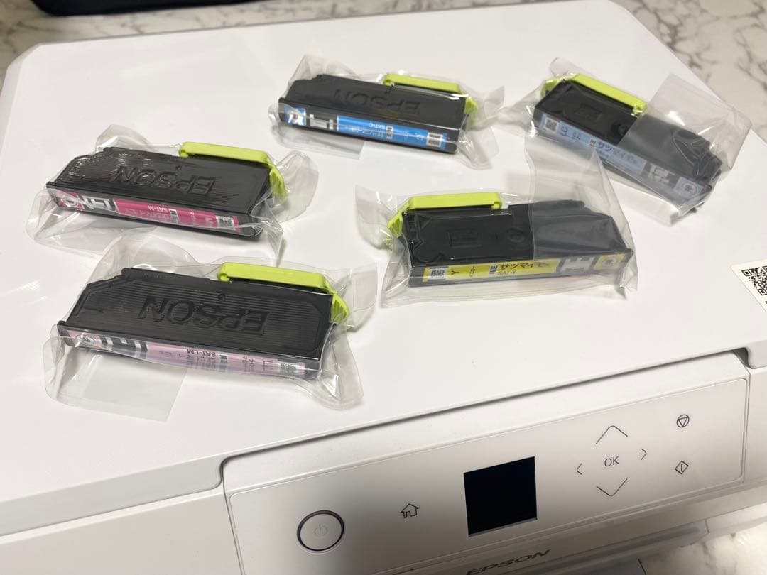 EPSON A4インクジェット カラリオEP-715A ジャンク品 新品インク付