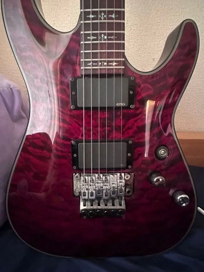 Schecter Diamond Series エレキギターパープ ル