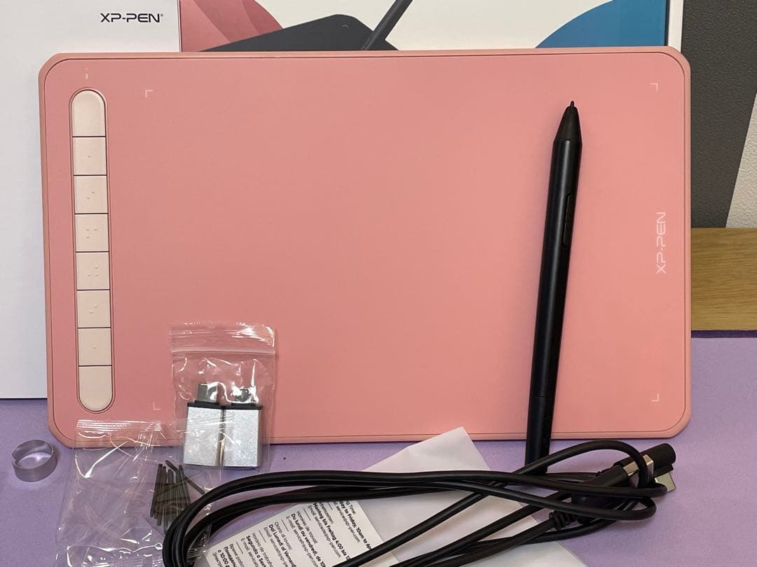 XP-PEN ペンタブレット 本体 ピンク