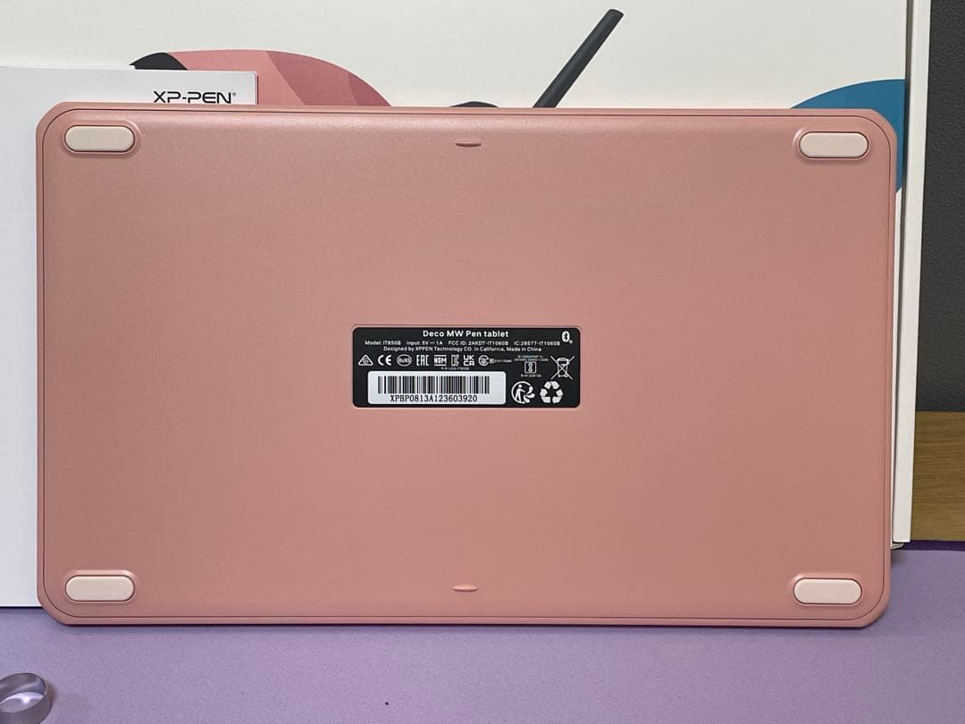 XP-PEN ペンタブレット 本体 ピンク