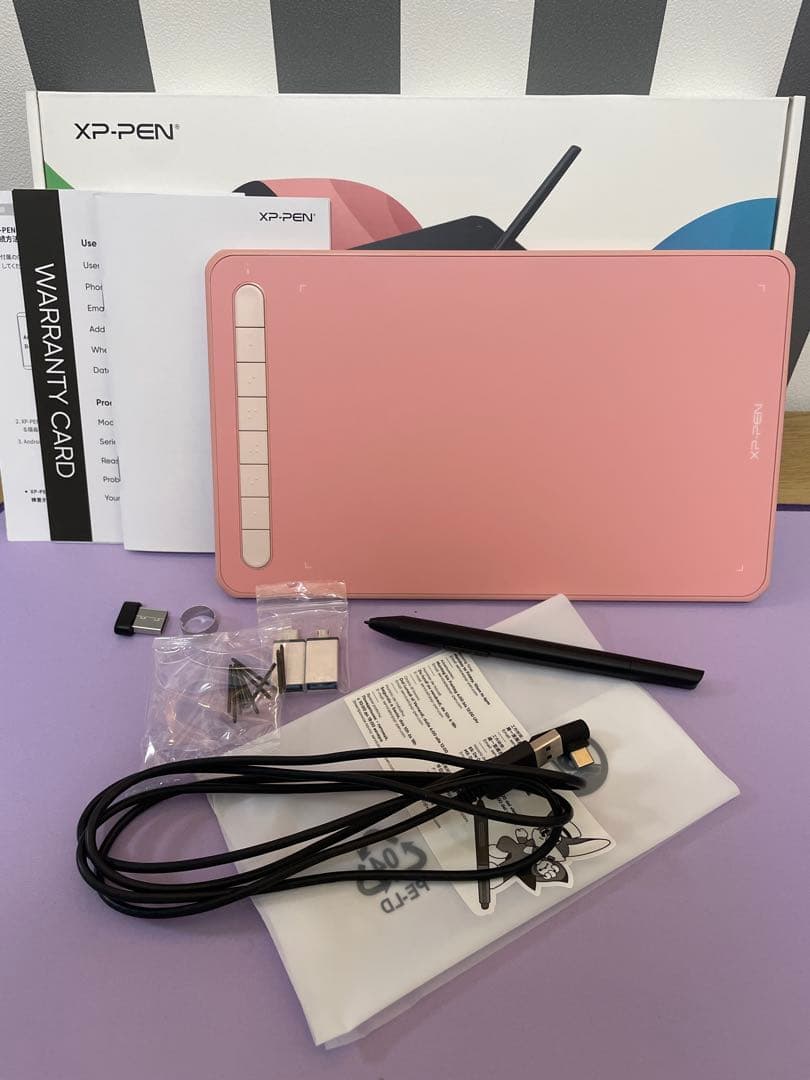 XP-PEN ペンタブレット 本体 ピンク