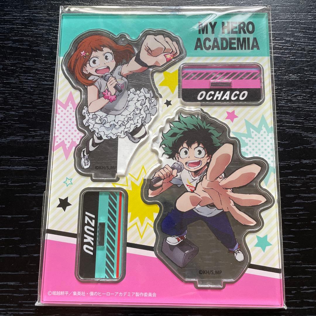 【希少品】僕のヒーローアカデミア　アクリルスタンド　緑谷　爆豪　轟　麗日　耳郎