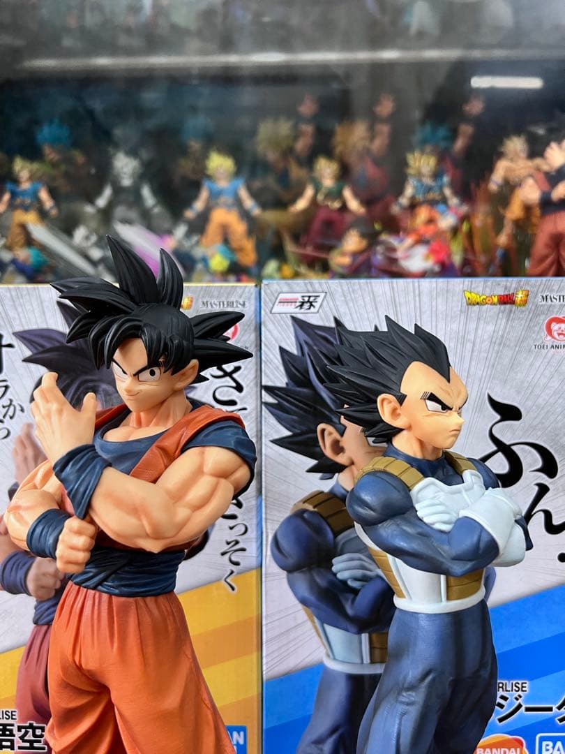 ドラゴンボール 一番くじ 孫悟空&ベジータ STRONG CHAINS