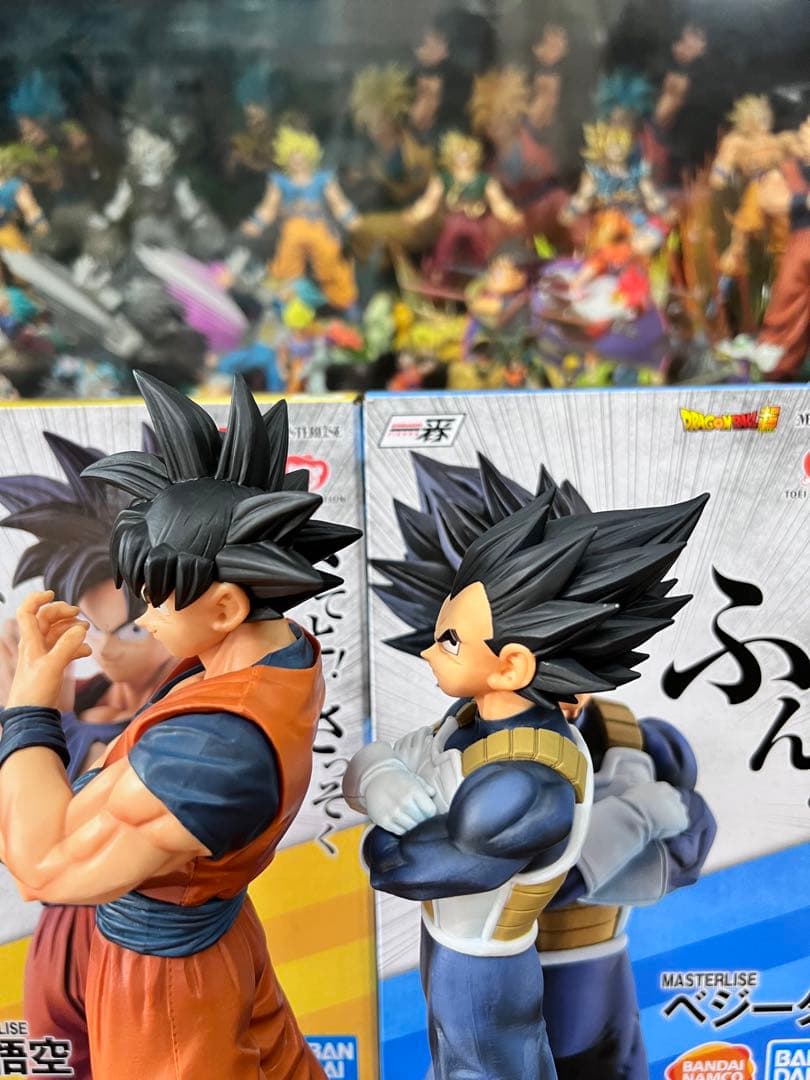 ドラゴンボール 一番くじ 孫悟空&ベジータ STRONG CHAINS