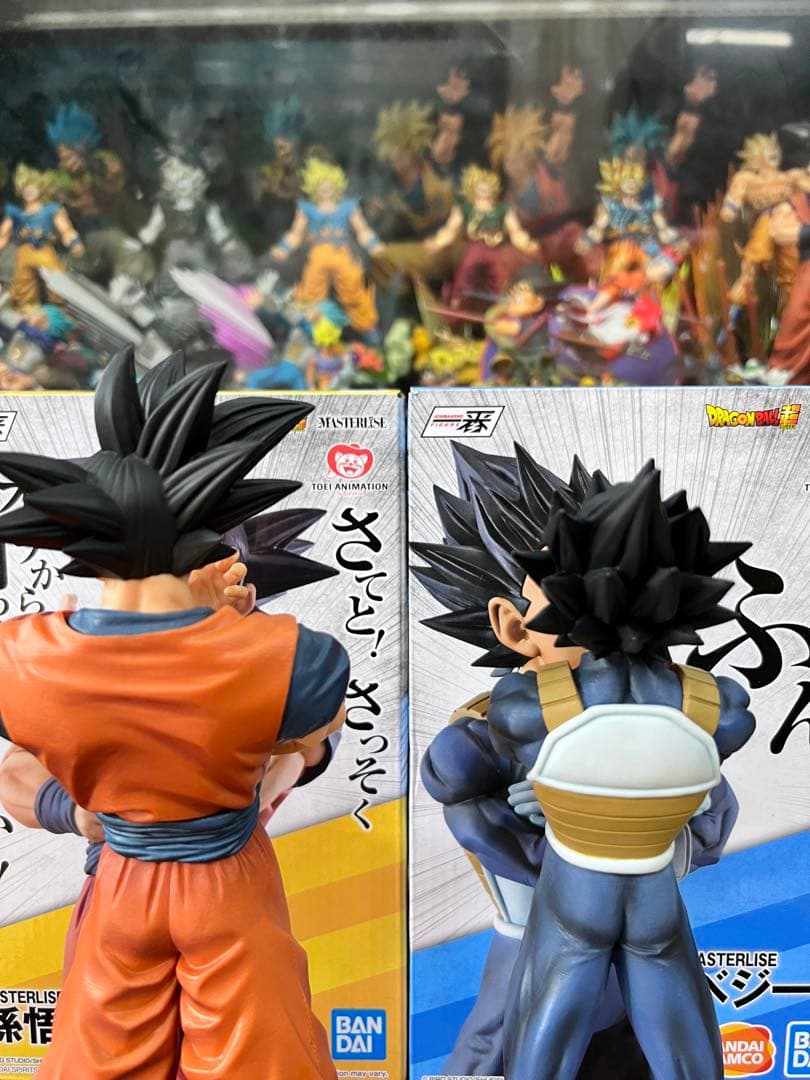 ドラゴンボール 一番くじ 孫悟空&ベジータ STRONG CHAINS