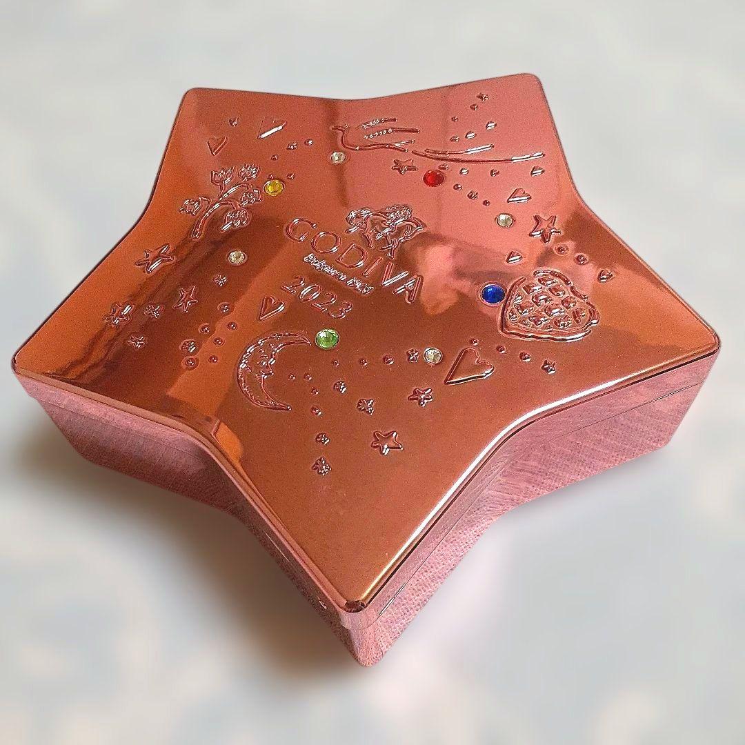GODIVA バレンタイン 空き缶8点