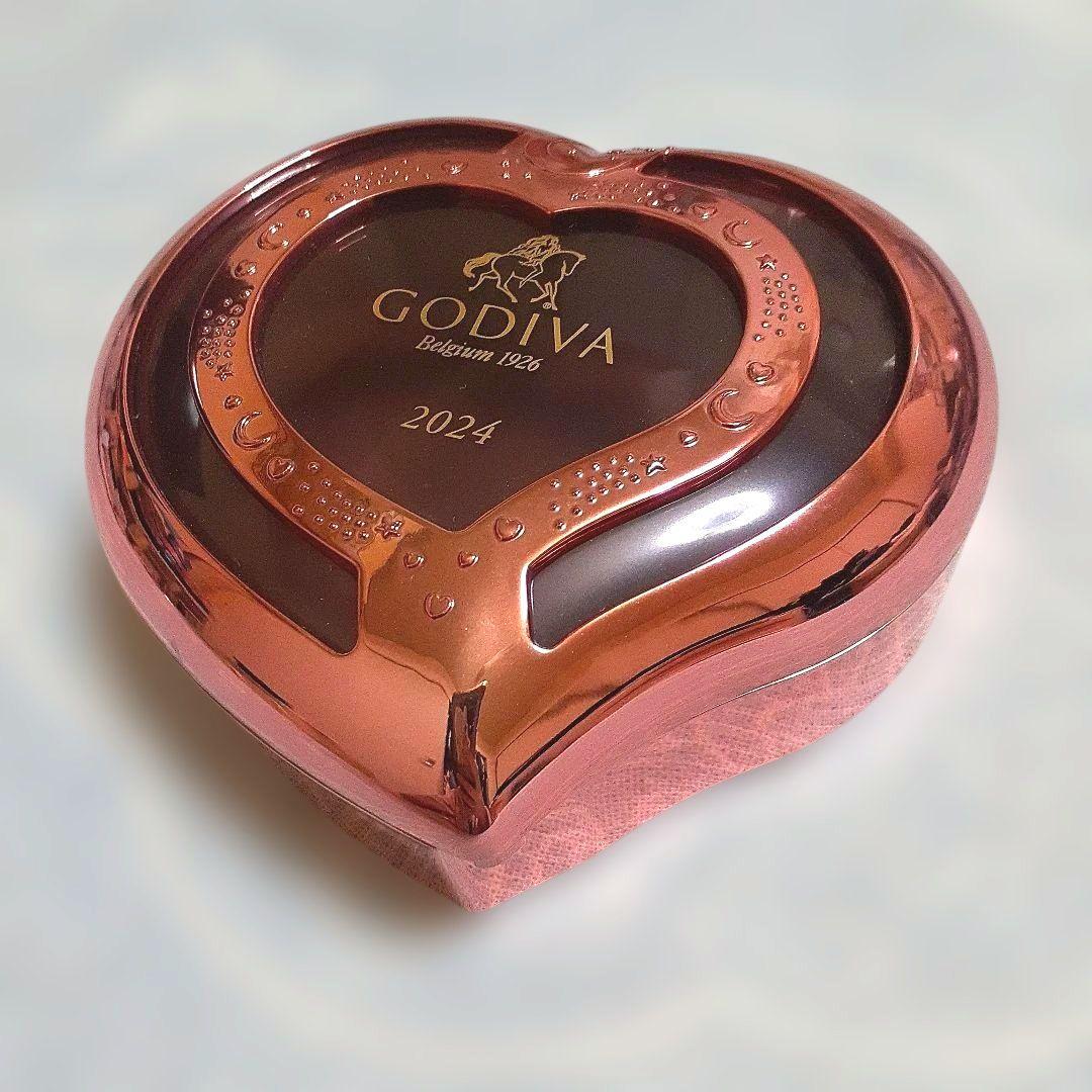 GODIVA バレンタイン 空き缶8点