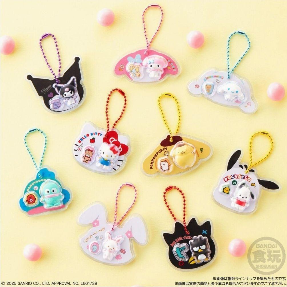 【新品未開封】サンリオ パッケージチャーム チョコボーロ 1BOX 10個入り