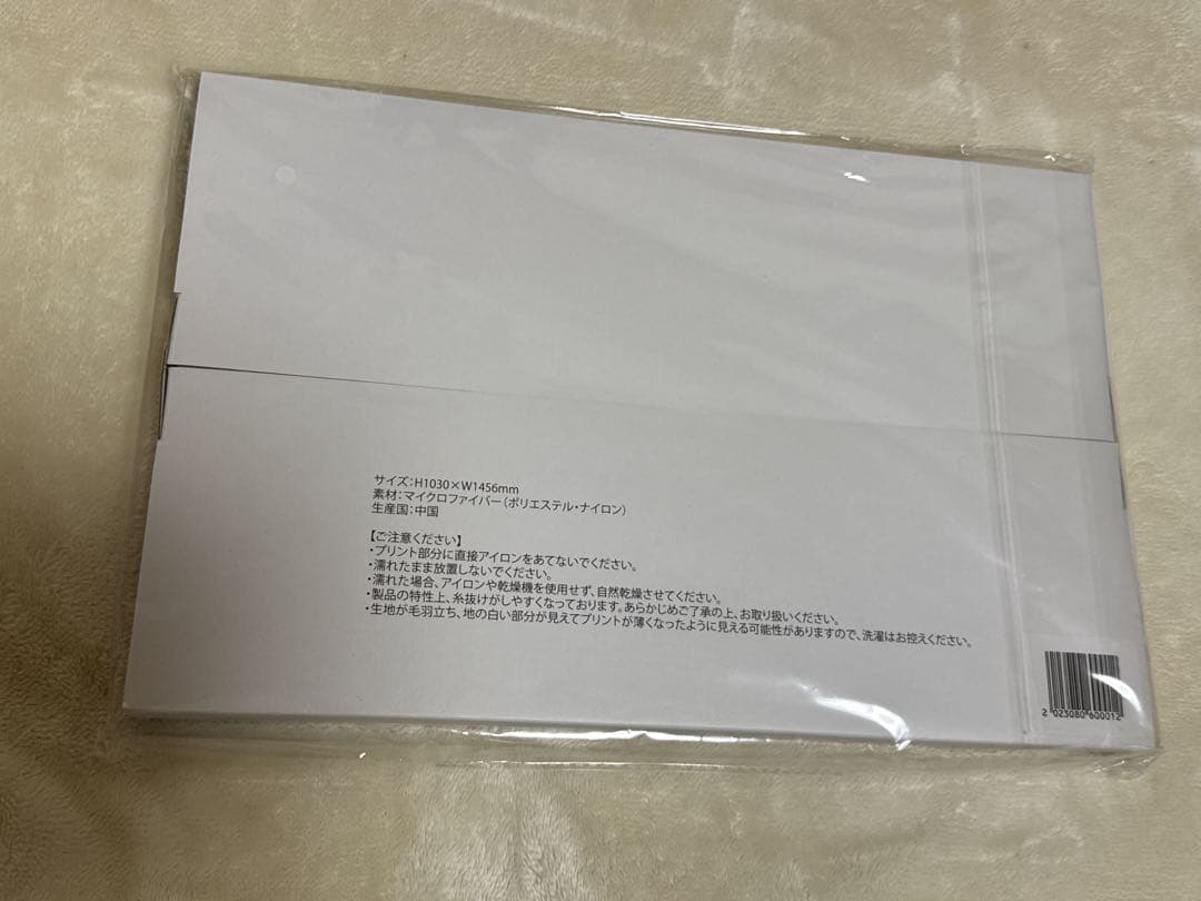 新品、未開封。　Nissy 10th 特大ファブリックポスター