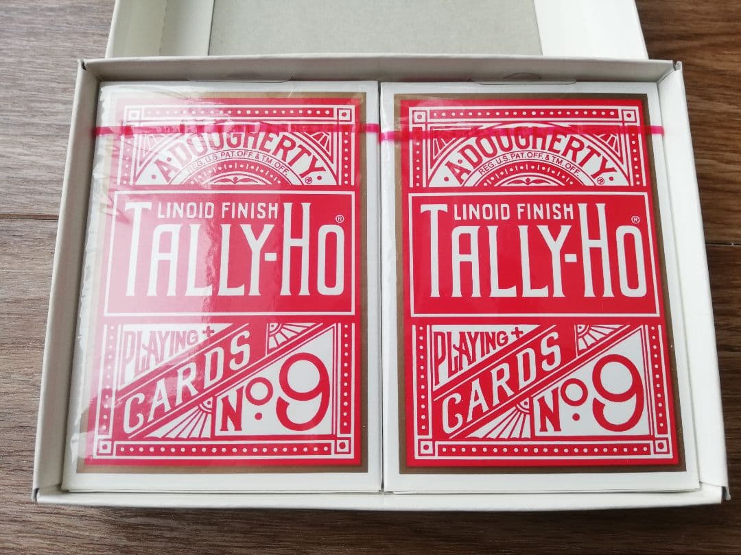 非売品●前田知洋オリジナルジョーカー入りTally-Ho サークルバック