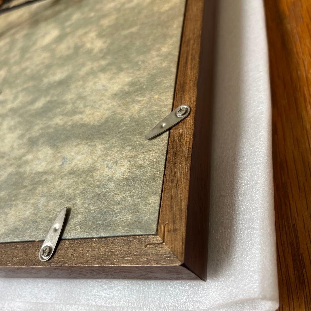 京焼　陶あん　桜の陶額