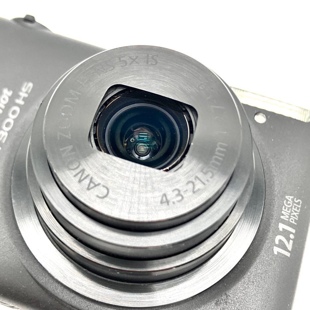 希少♪ Canon PowerShot ELPH 300 HS ブラック