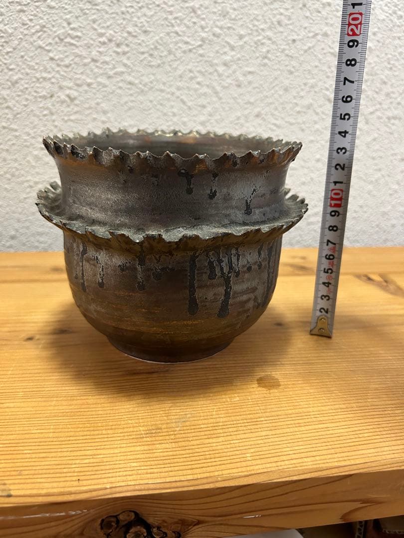 アガベ陶器鉢　植木鉢